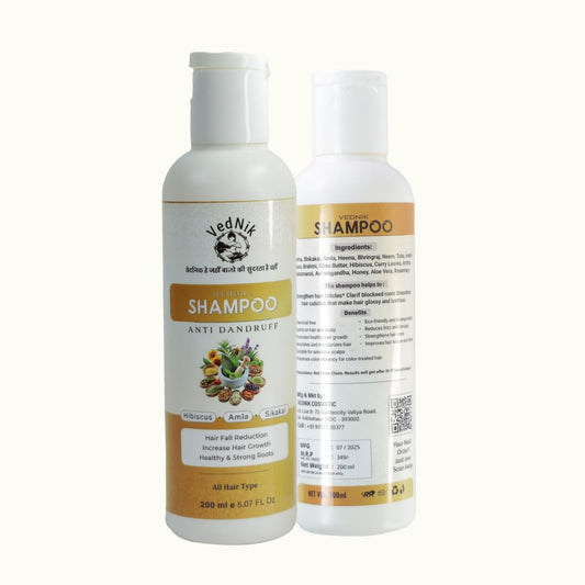 VedNik Anti Dandruff Shampoo |  Men & Women (200ml)