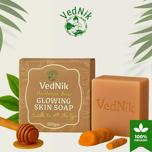 VedNik Glowing Skin Soap with Multani Mitti